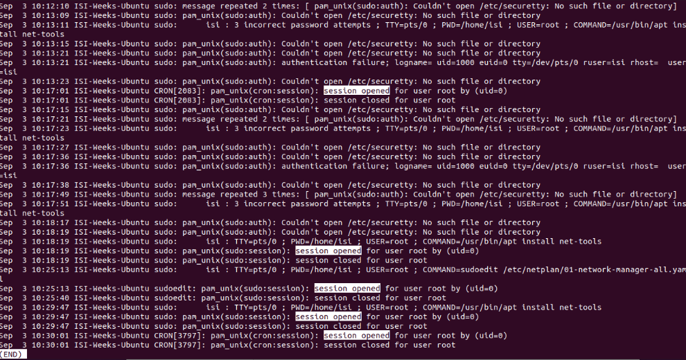 What2Log - Less Command